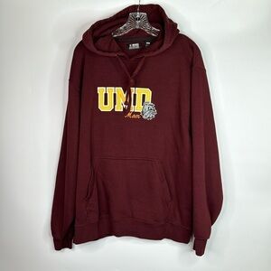 Gear For Sports UMD Mom Burgundy Hooded Sweatshirt XL